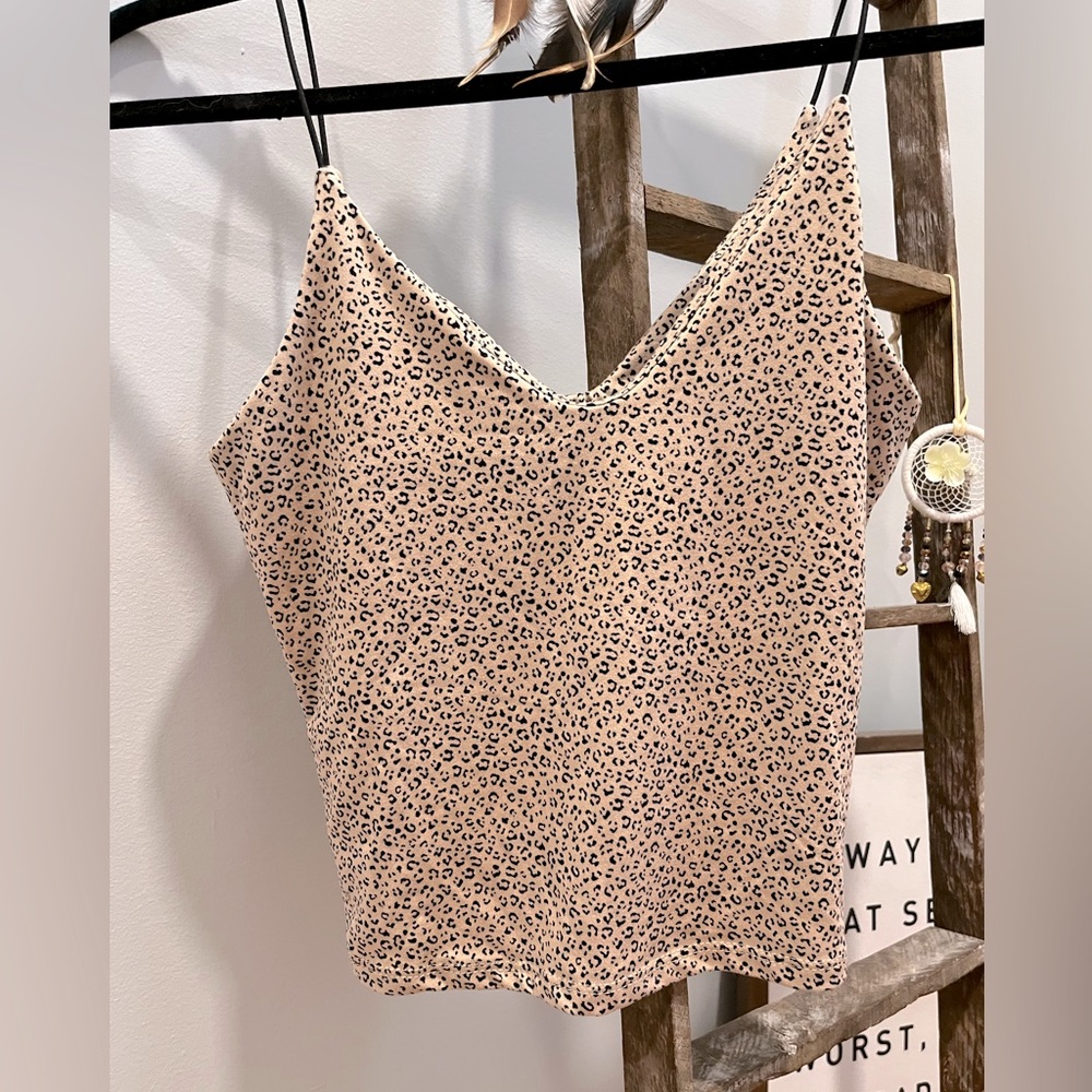 Leopard 🐆 cropped top 🐆